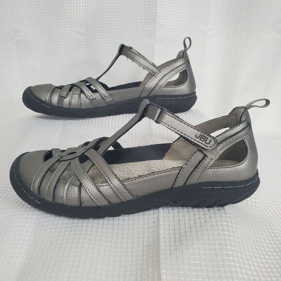 JBU Jambu Womens 8.5M Sandals Shoes Mary Jane Strappy Adjustable Comfort Casual - Picture 4 of 11